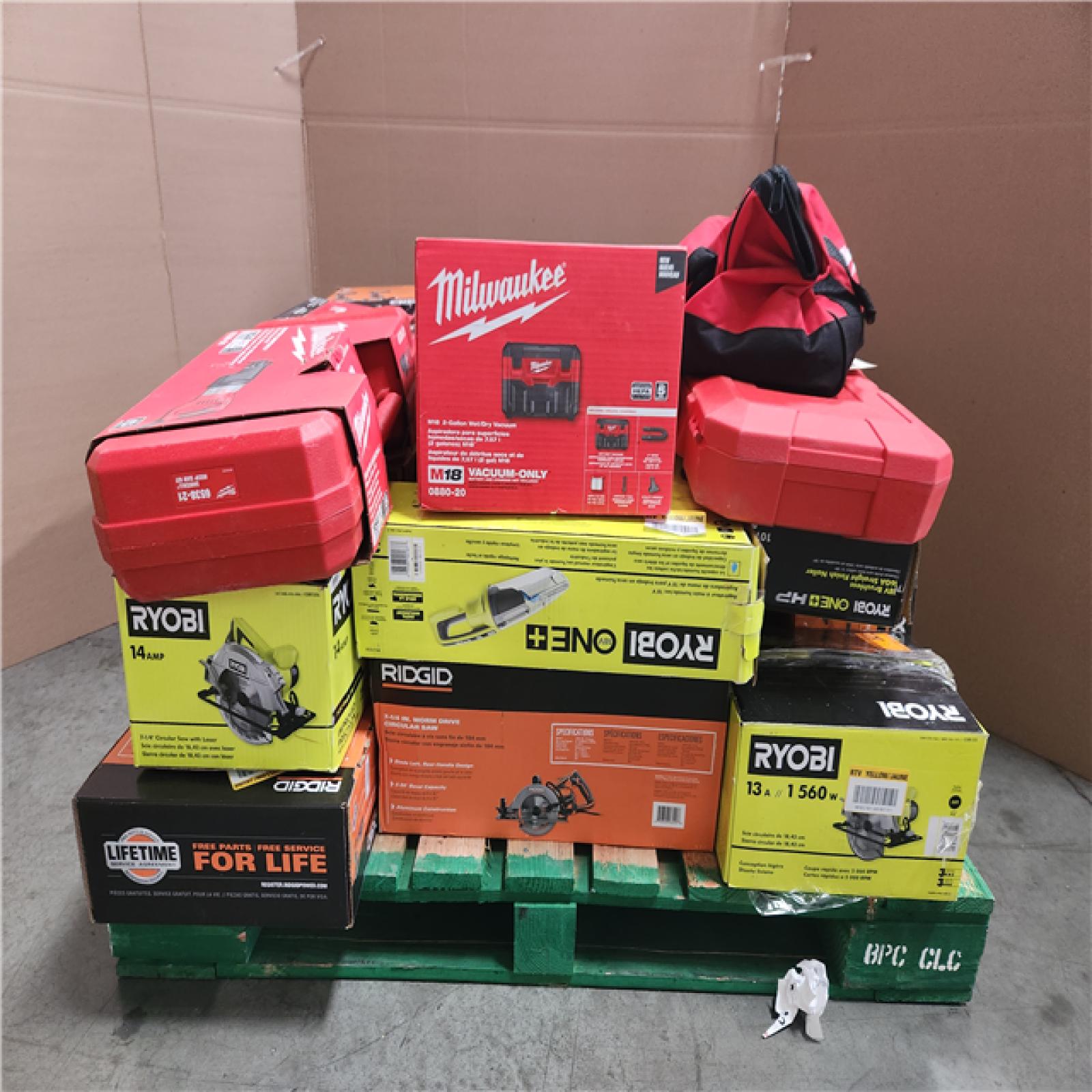 CALIFORNIA AS-IS TOOL PALLET