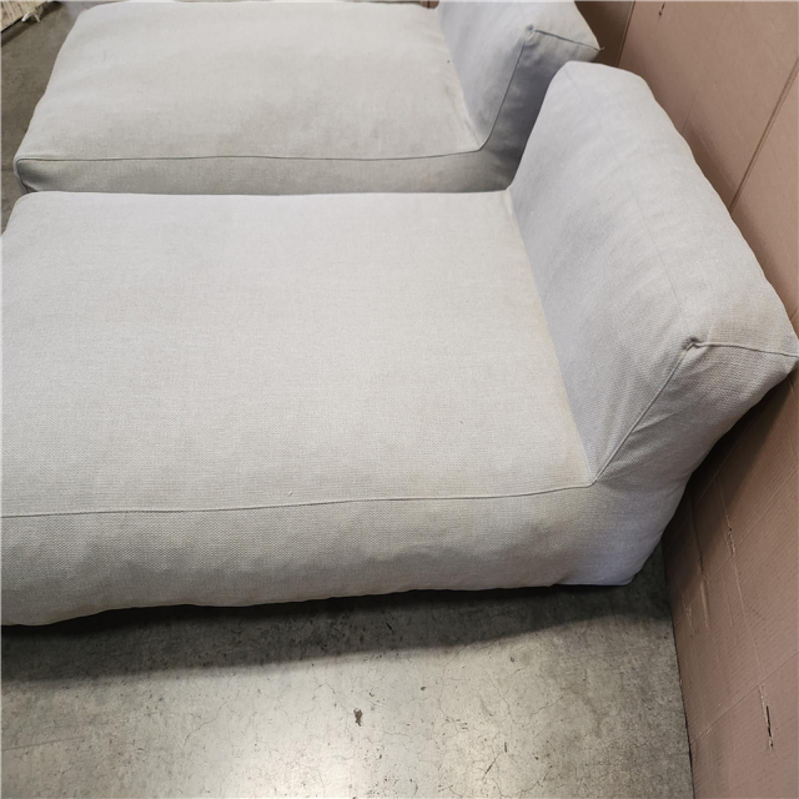 Phoenix 2 Evita Patio Furniture Bed Beach Olefin Plastic Outdoor Chaise Lounge Chair with Dark Grey Cushions