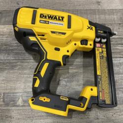 AS-IS DEWALT 20V MAX XR Lithium-Ion Cordless 18-Gauge Narrow Crown Stapler Kit