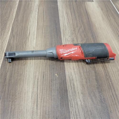 AS-IS  Milwaukee 2569-20 12V Cordless 3/8  Extended Reach High Speed Ratchet (Tool Only)