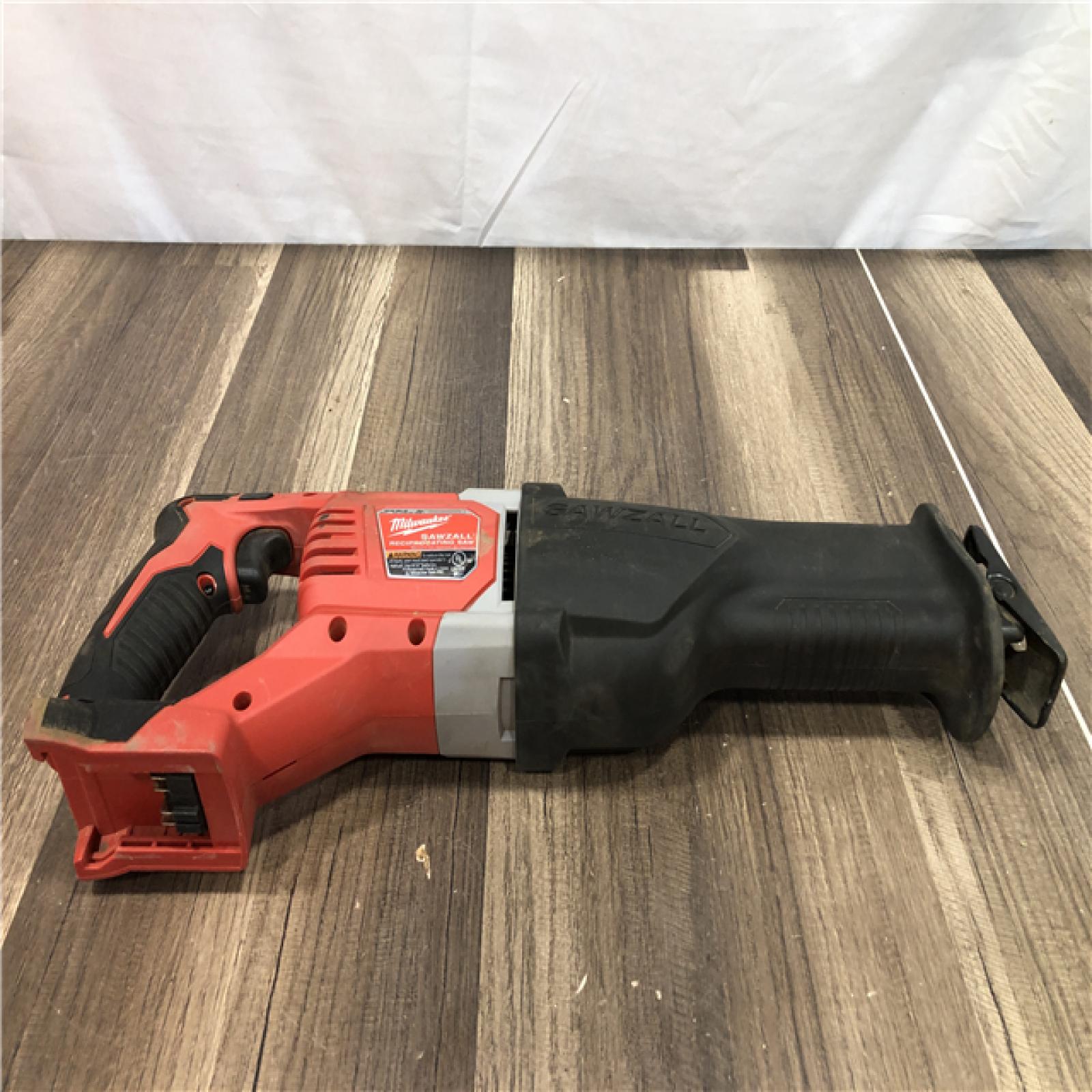 AS-IS Milwaukee 18V Lithium-Ion Cordless SAWZALL Reciprocating Saw (Tool-Only)