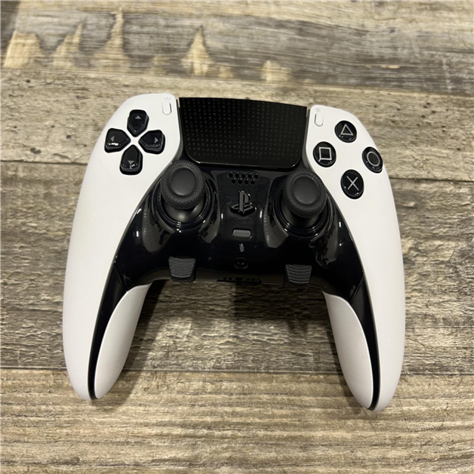 AS-IS Sony - DualSense Edge Wireless Controller - Black  White