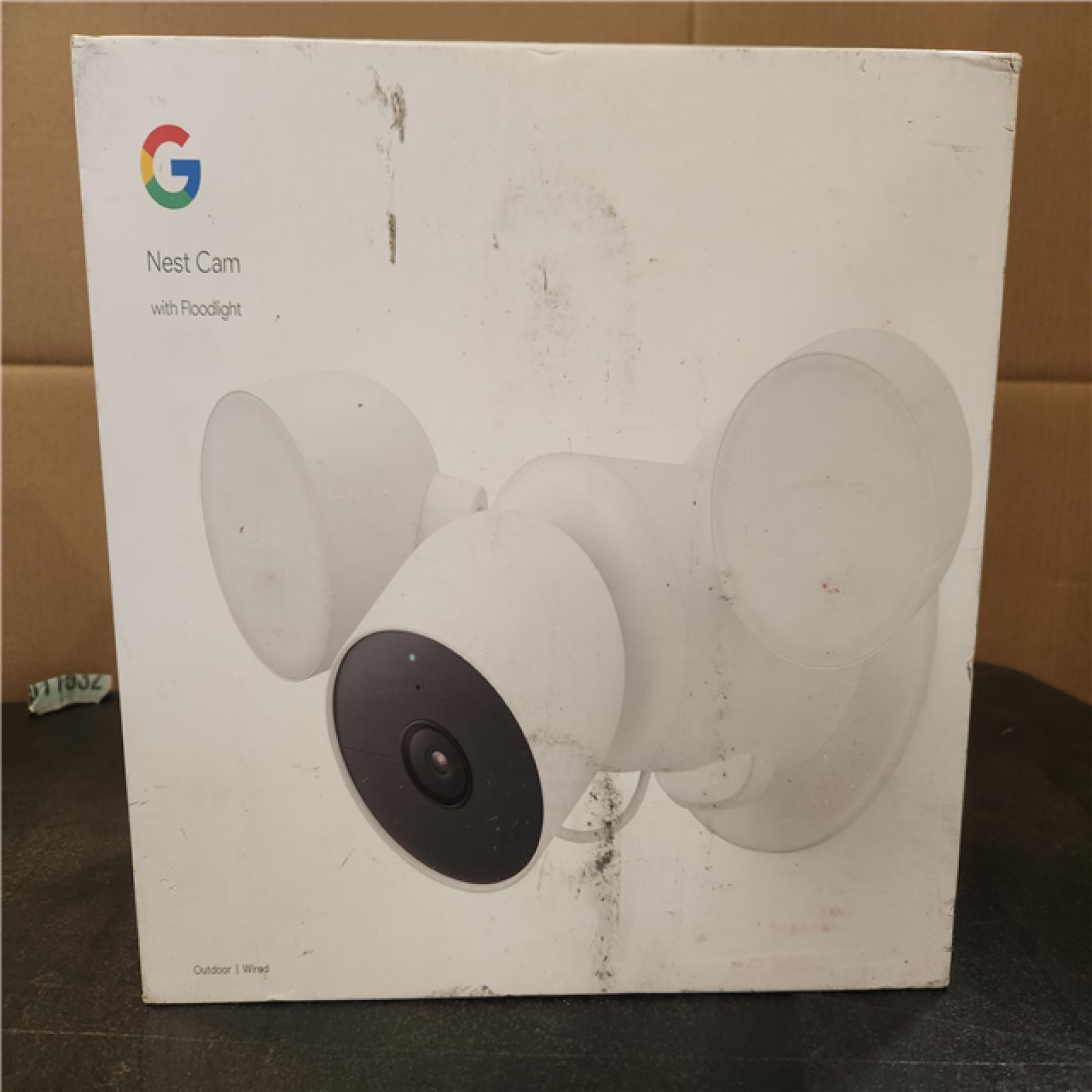 Phoenix NEW  Google Nest Cam with Floodlight - Wired Outdoor Smart Home Security Camera