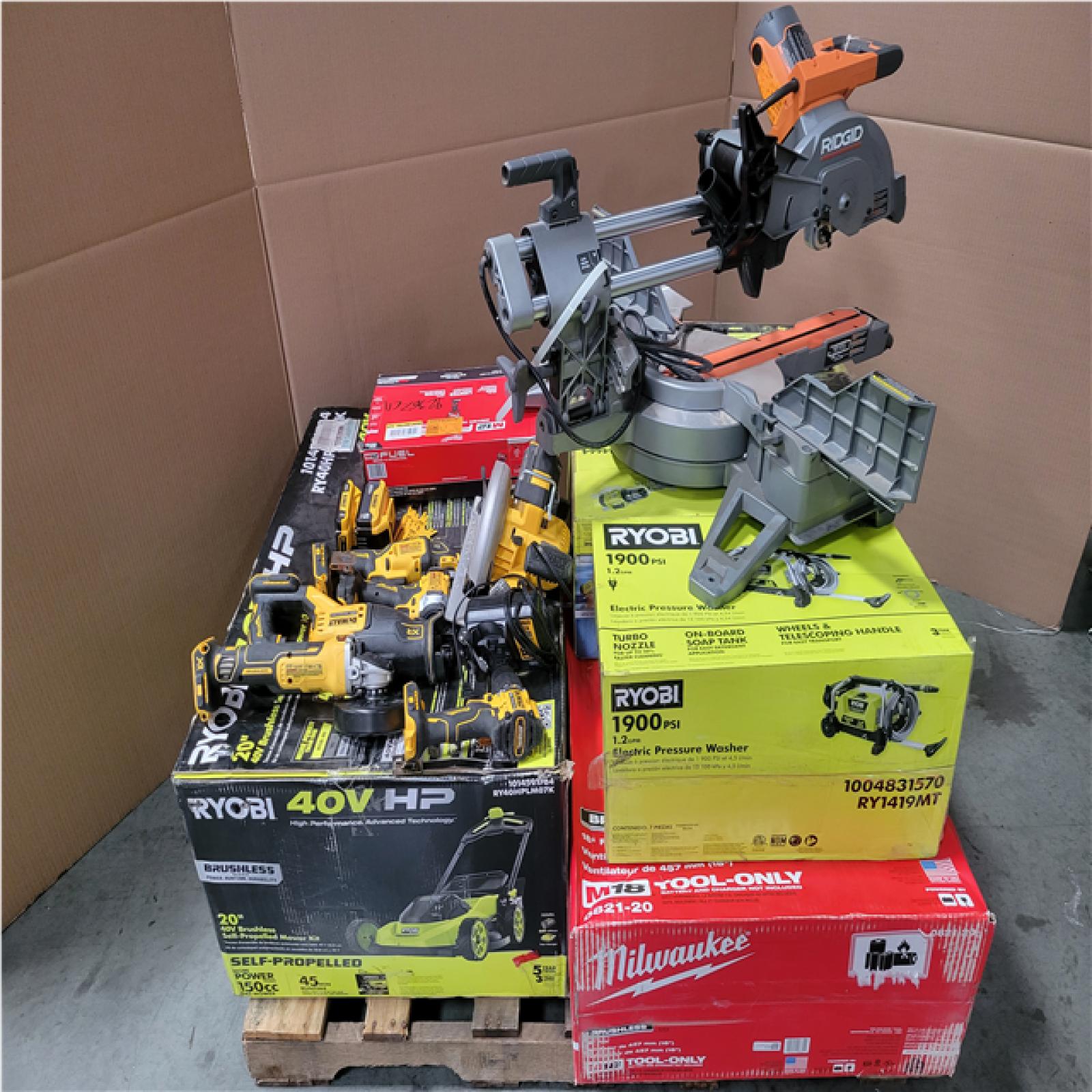 CALIFORNIA AS-IS TOOL PALLET