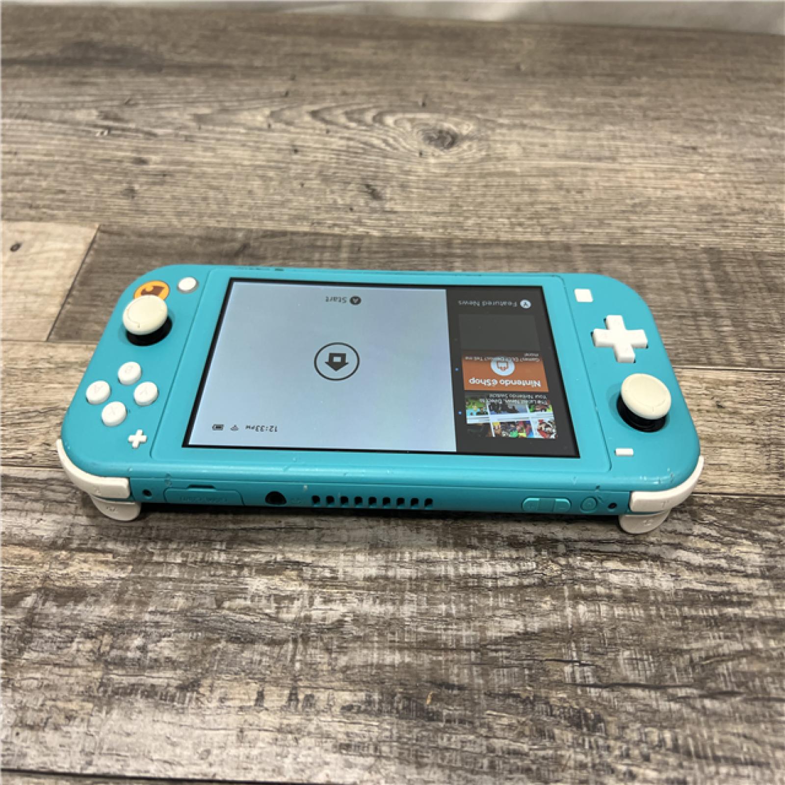 AS-IS Nintendo Switch Lite (Timmy & Tommy's Aloha Edition) Animal Crossing