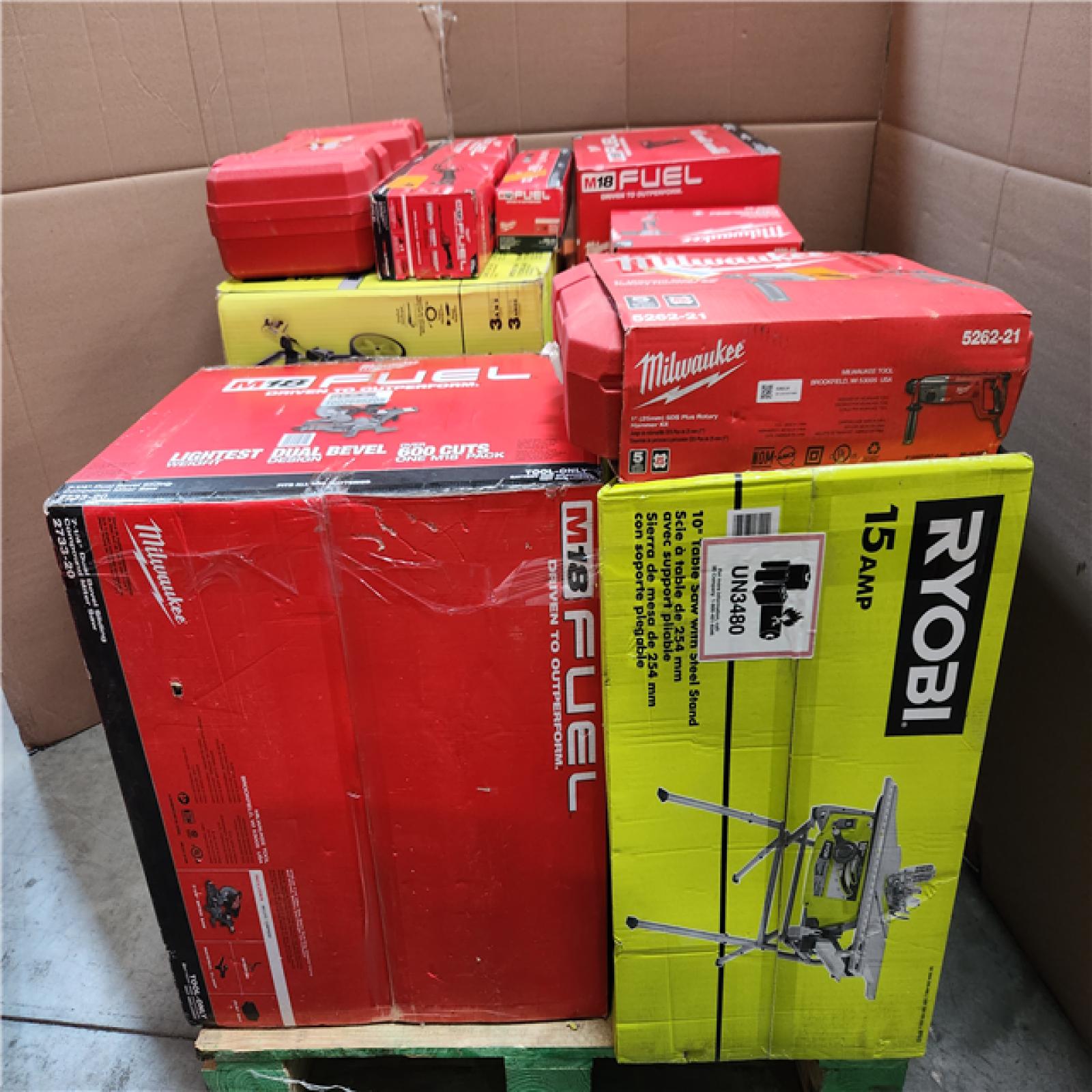 CALIFORNIA AS-IS TOOL PALLET