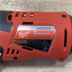 AS-IS Milwaukee 12V Lithium-Ion Cordless 3/8 in. Ratchet (Tool-Only)