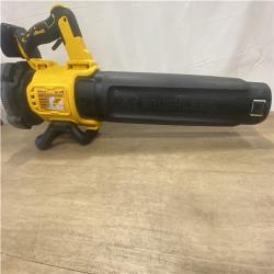 as-is DEWALT 20V MAX 125 MPH 450 CFM Brushless Cordless Handheld Leaf Blower with Concentrator Nozzle (Tool Only)