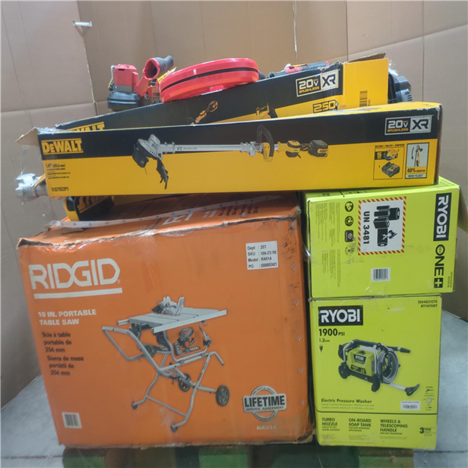 CALIFORNIA AS-IS TOOL PALLET