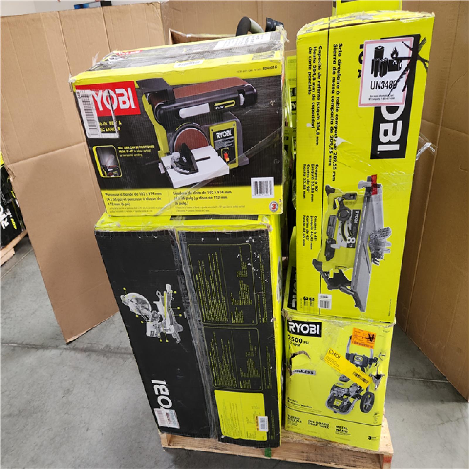 CALIFONIA  AS-IS TOOL PALLET