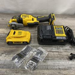 AS-IS DEWALT 20V MAX XR Cordless Brushless 3-Speed Oscillating Multi Tool Kit