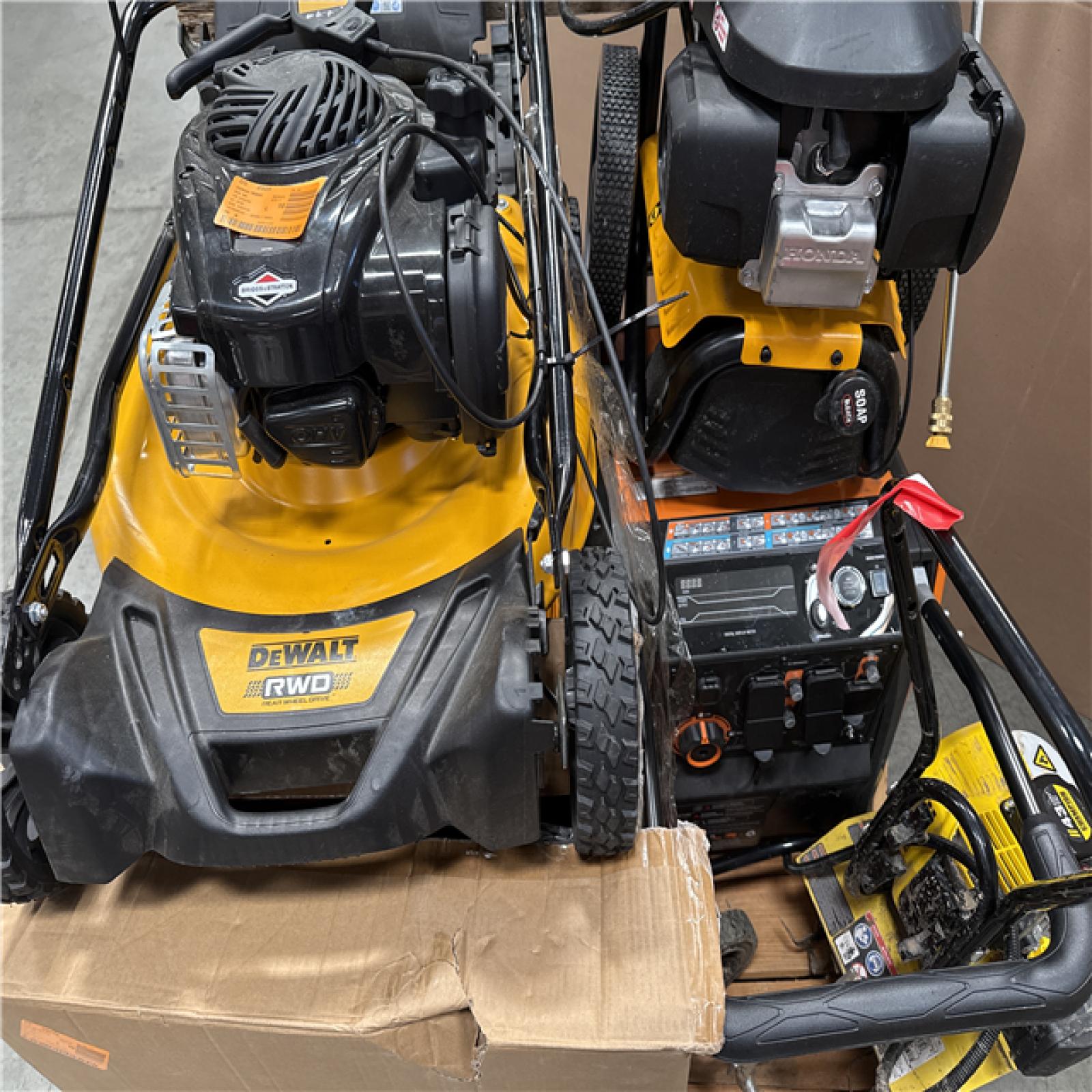 California AS-IS Outdoor Power Equipment