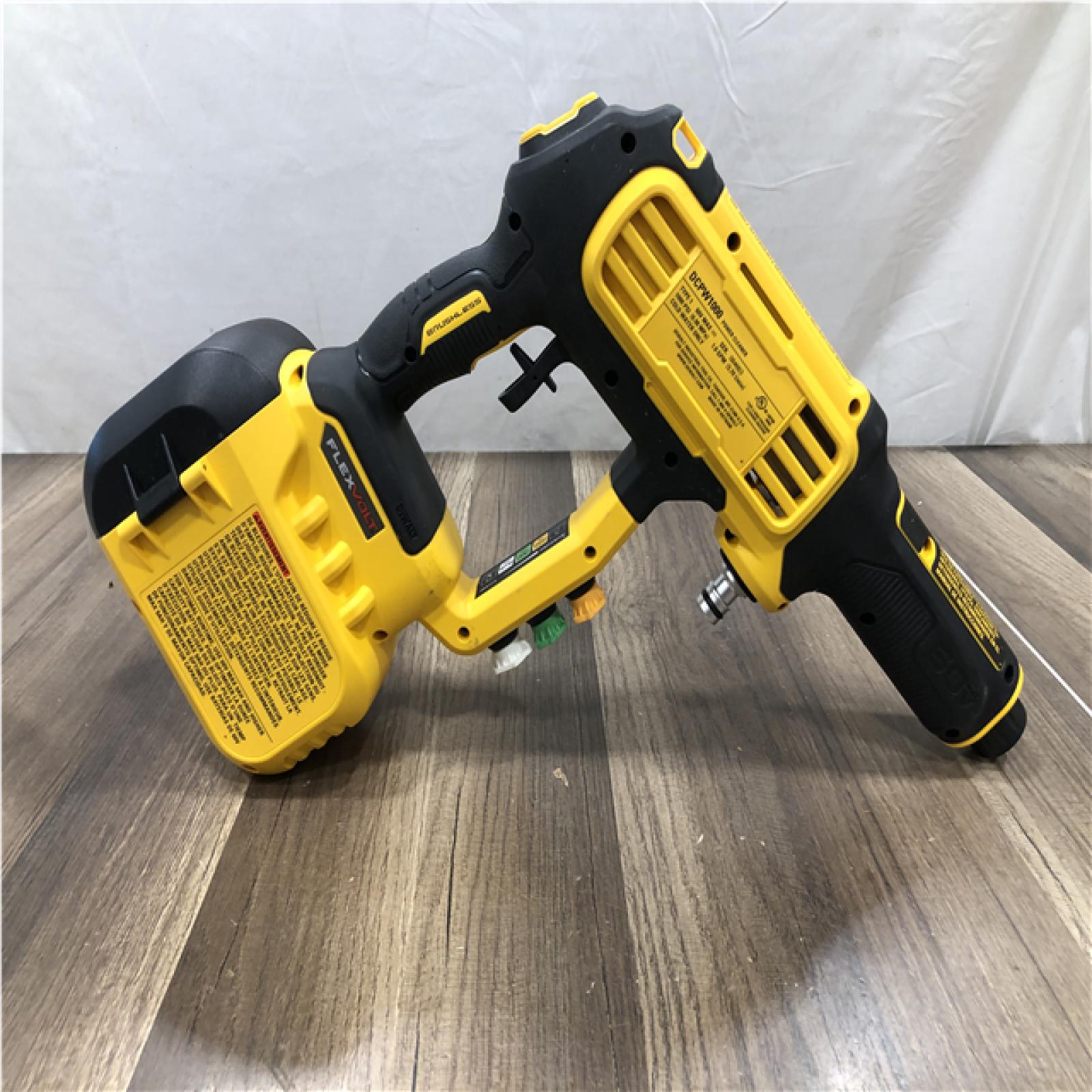 AS-IS DEWALT FLEXVOLT 60V MAX 1000 PSI 1.0 GPM Cold Water Cordless Power Cleaner (Tool Only)