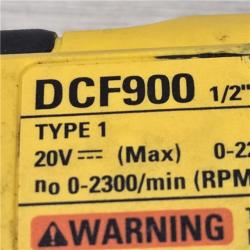 AS-IS Dewalt 20V MAX Lithium-Ion Cordless 1/2 in. Impact Wrench Kit