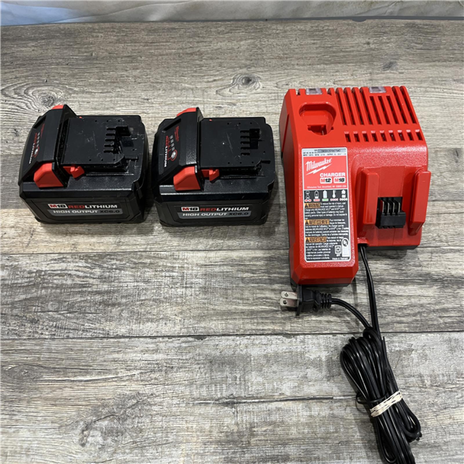 AS-IS Milwaukee 18-Volt Lithium-Ion High Output Starter Kit