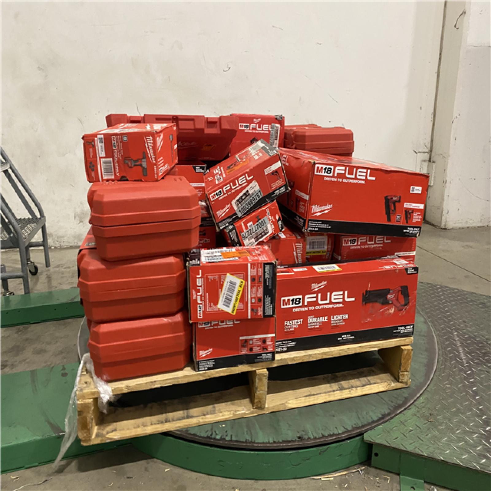 Dallas Location - As-Is MILWAUKEE Tool Pallet