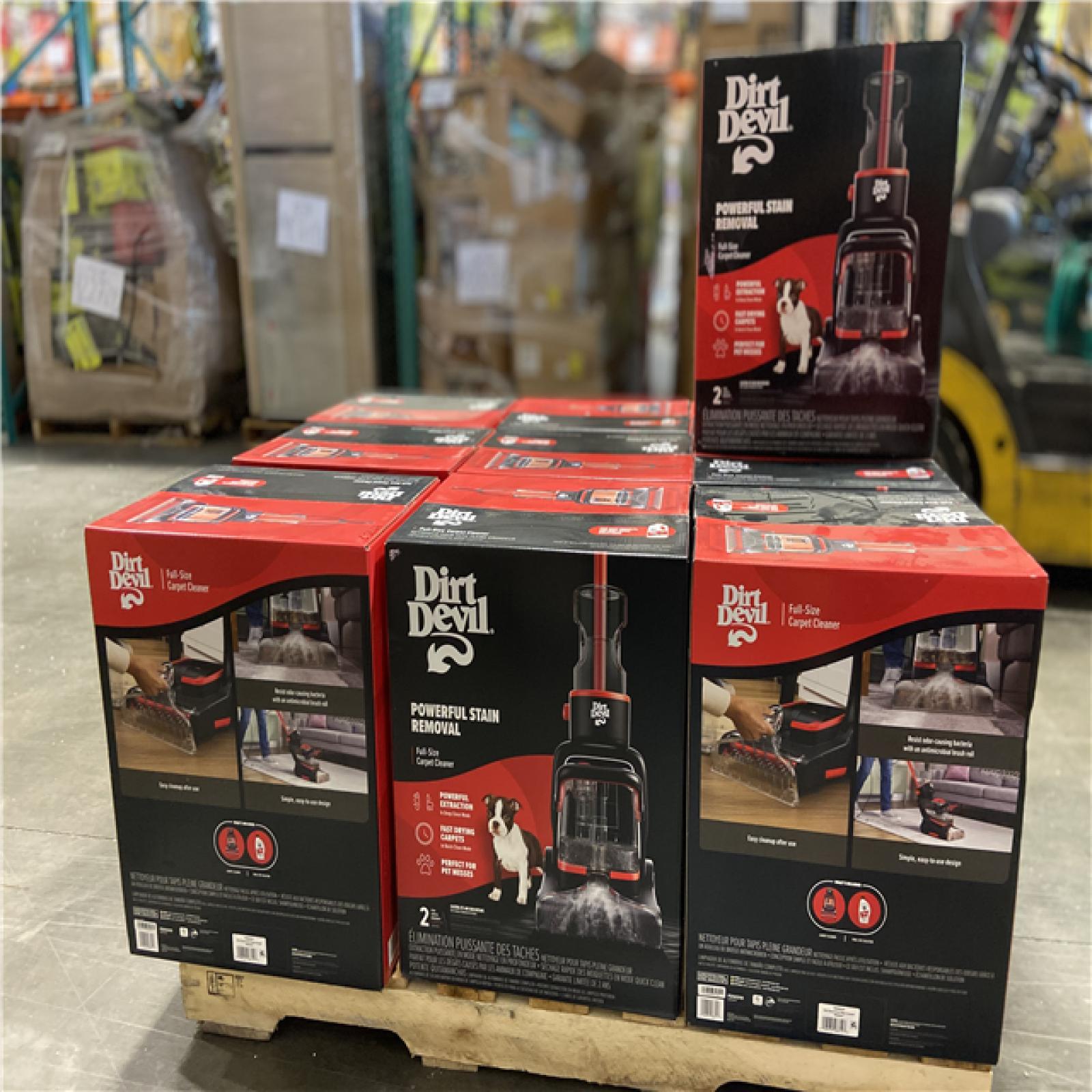 DALLAS LOCATION - Dirt Devil Full Size Upright Corded Carpet Cleaner Machine, Carpet Shampooer for Dirt and Stains on Carpet (10 UNITS)