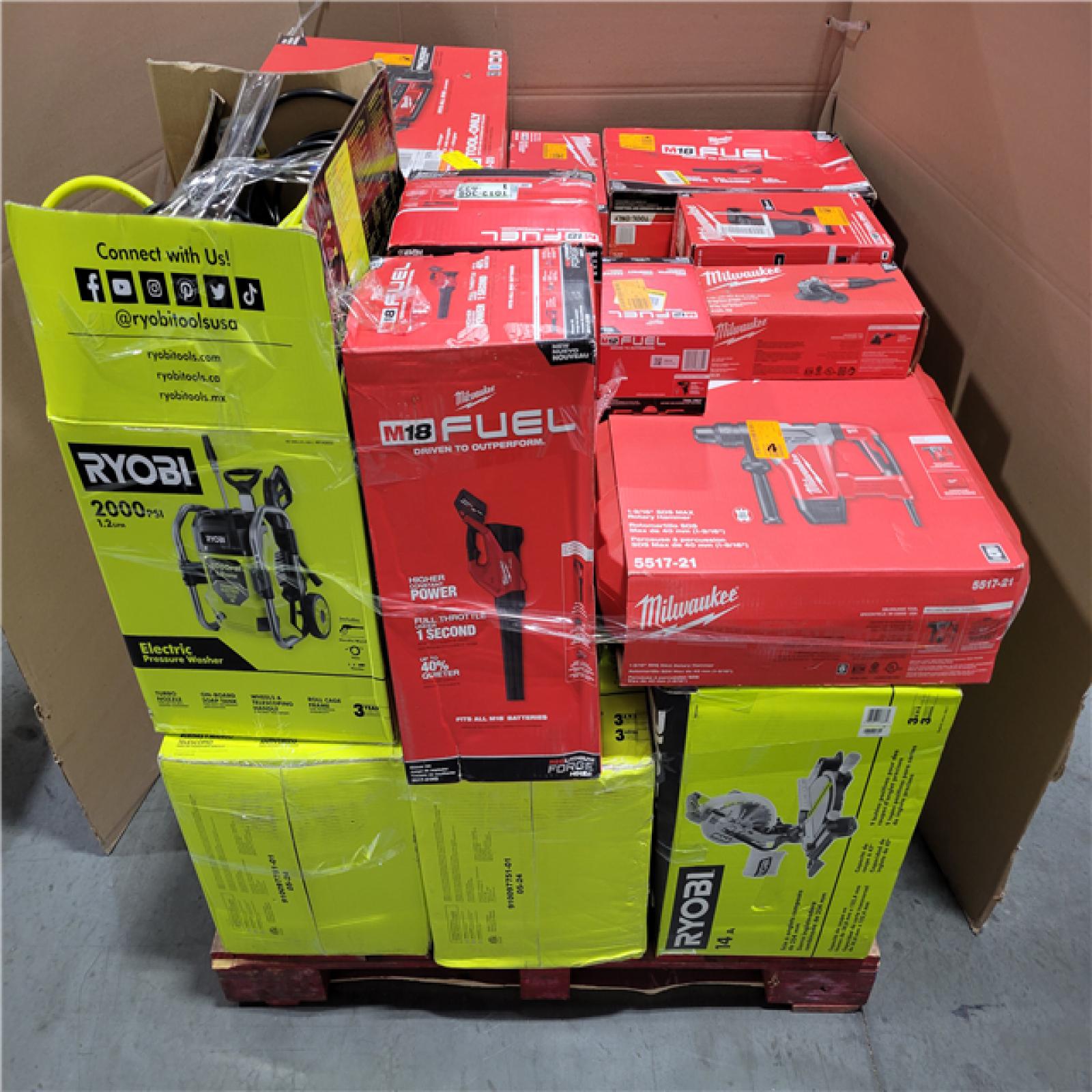 CALIFORNIA AS-IS TOOL PALLET