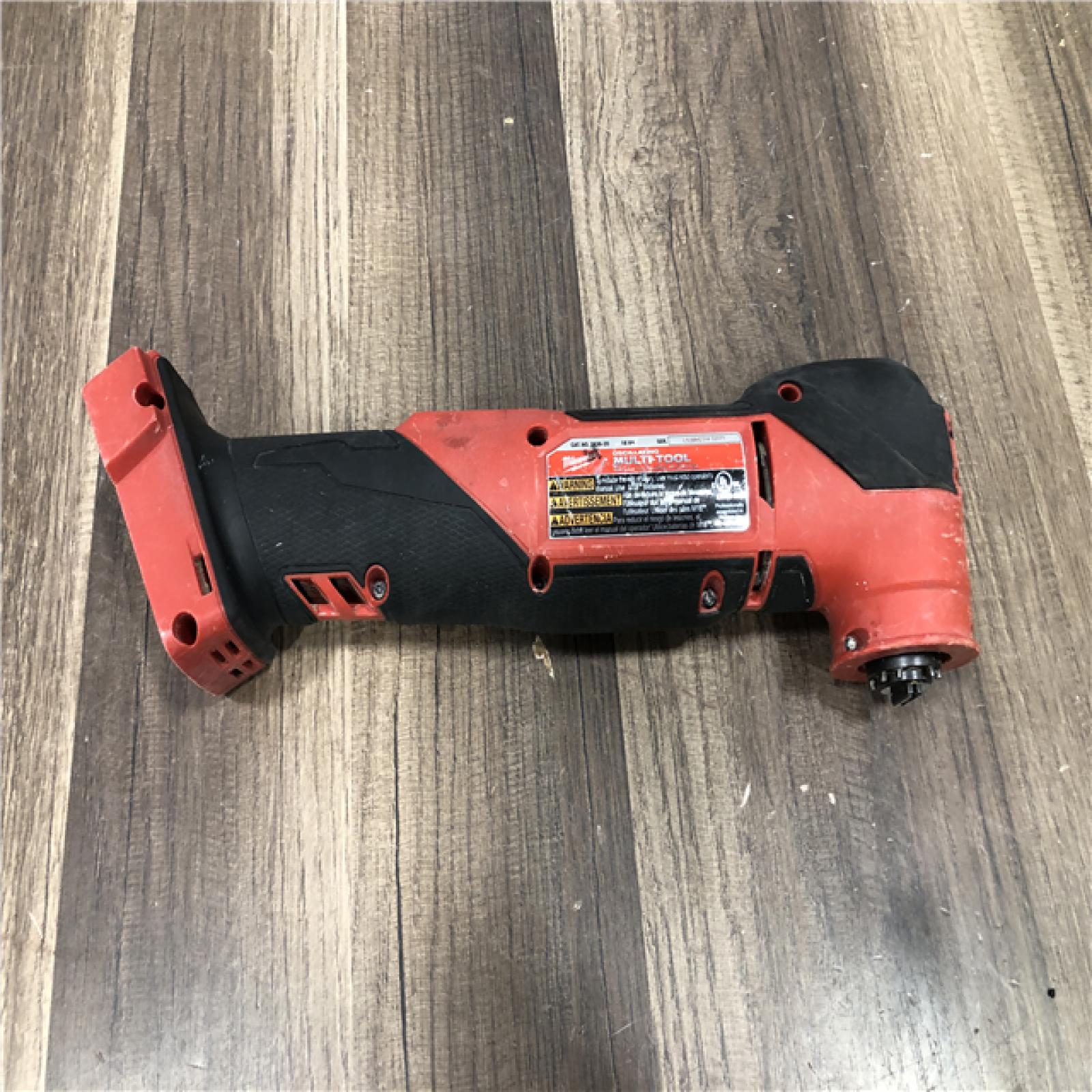 AS-IS Milwaukee FUEL 18V Lithium-Ion Cordless Brushless Oscillating Multi-Tool (Tool-Only)