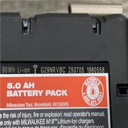 AS-IS Milwaukee FUEL 18V Lithium-Ion Brushless Cordless Hammer Drill and Impact Driver Combo Kit