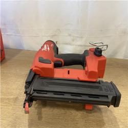 AS-IS  Milwaukee FUEL 18-Volt Lithium-Ion Brushless Cordless Gen II 18-Gauge Brad Nailer (Tool-Only)