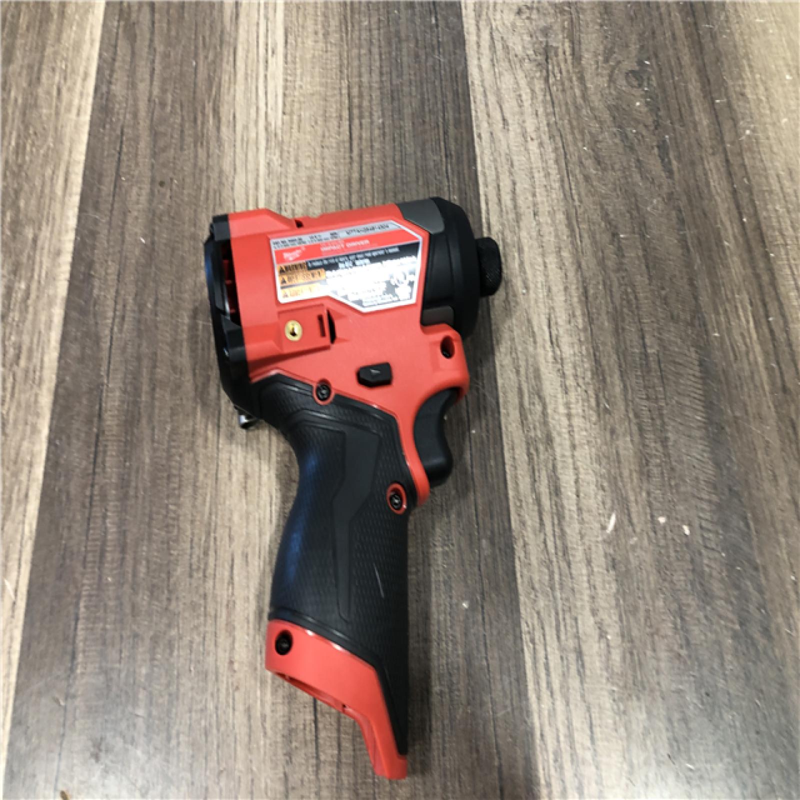 AS-IS Milwaukee FUEL 12V Lithium-Ion Brushless Cordless 1/4 in. Hex Impact Driver (Tool-Only)