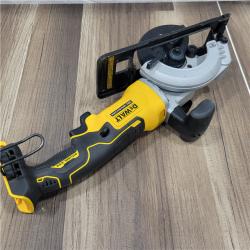 AS-IS DEWALT ATOMIC 20V MAX Cordless Brushless 4-1/2 in. Circular Saw (Tool Only)