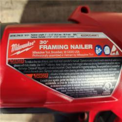 HOUSTON LOCATION - AS-IS Milwaukee FUEL 3-1/2 in. 18-Volt 30-Degree Lithium-Ion Brushless Cordless Framing Nailer (Tool-Only)