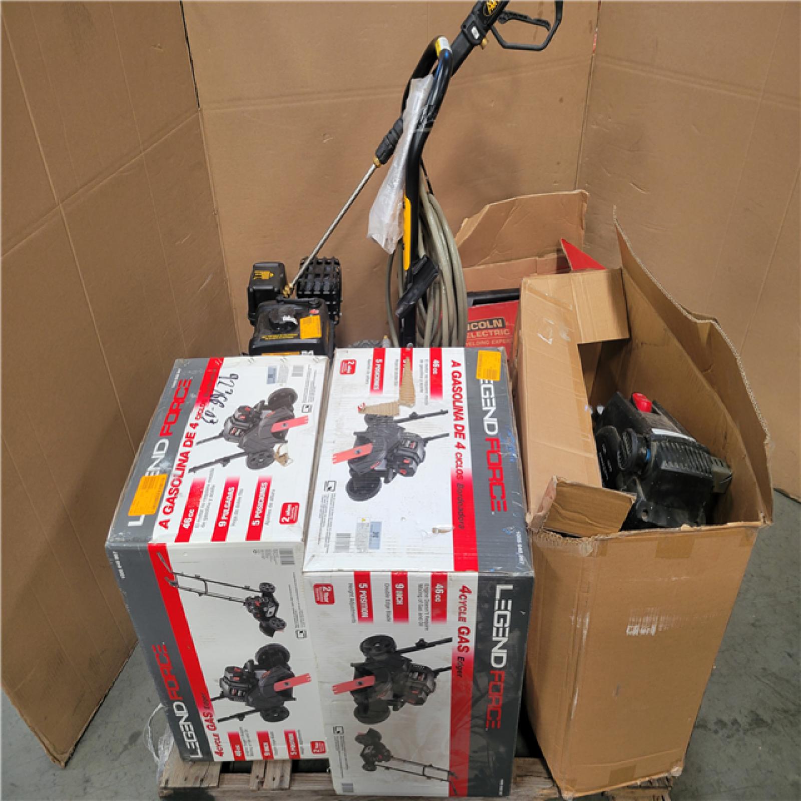 CALIFORNIA AS-IS OUTDOOR POWER EQUIPMENT