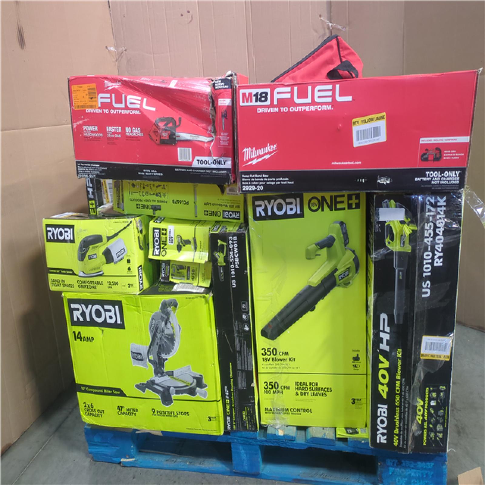 CALIFORNIA AS-IS TOOL PALLET