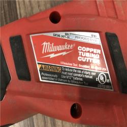 AS-IS Milwaukee  12V Lithium-Ion Cordless Copper Tubing Cutter (Tool-Only)