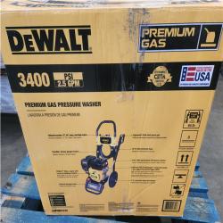 Phoenix LIKE NEW DEWALT 3400 PSI 2.5 GPM Gas Pressure Washer with Maintenance-Free Pump  Heavy-Duty Commercial Cold Water Power Washer