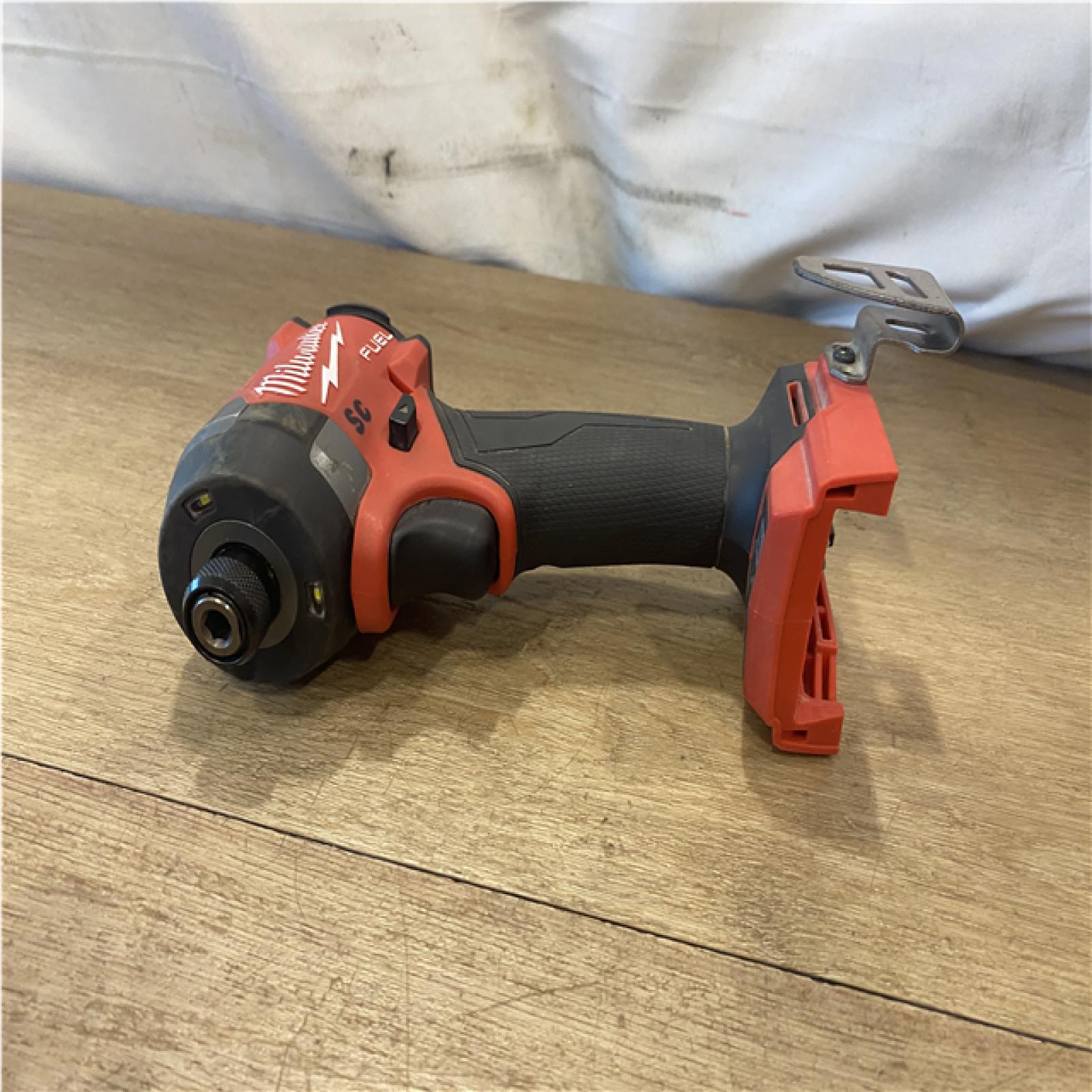 AS-ISMMilwaukee FUEL 18V Lithium-Ion Brushless Cordless 1/4 in. Hex Impact Driver (Tool-Only)