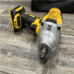 AS-IS DEWALT 20V MAX Lithium-Ion Cordless 1/2 in. Impact Wrench Kit