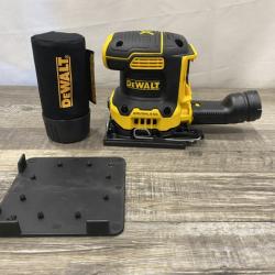 AS-IS DEWALT 20V MAX XR Cordless Brushless 1/4 Sheet Variable Speed Sander (Tool Only)