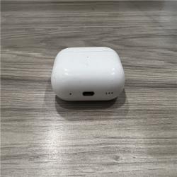 AS-IS Apple AirPods Pro (2nd Generation) with the USB-C MagSafe Charging Case