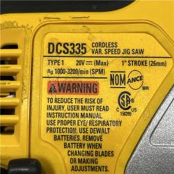 AS-IS DEWALT 20V MAX XR Cordless Barrel Grip Jigsaw (Tool Only)