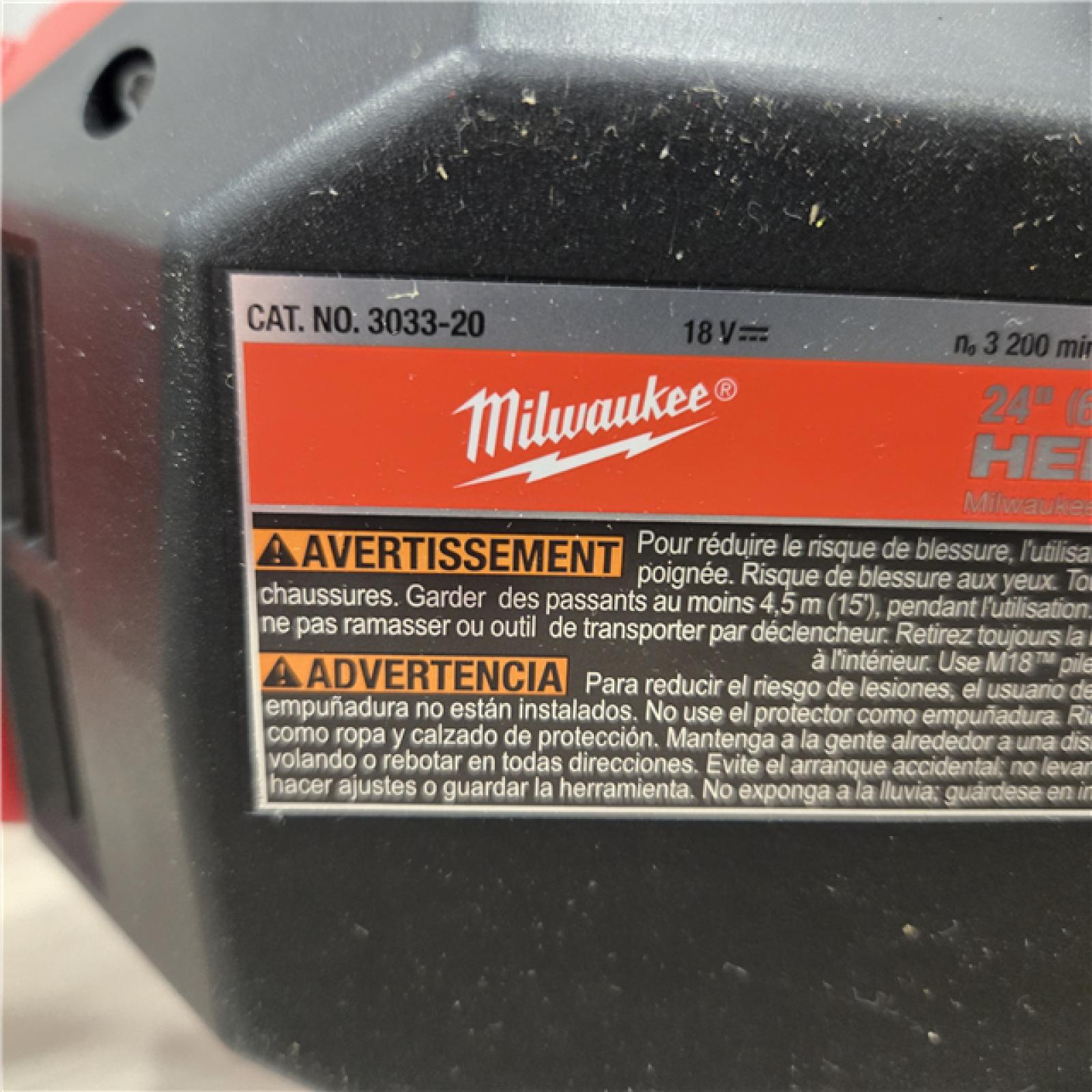 AS-IS Milwaukee M18 FUEL 24 Hedge Trimmer