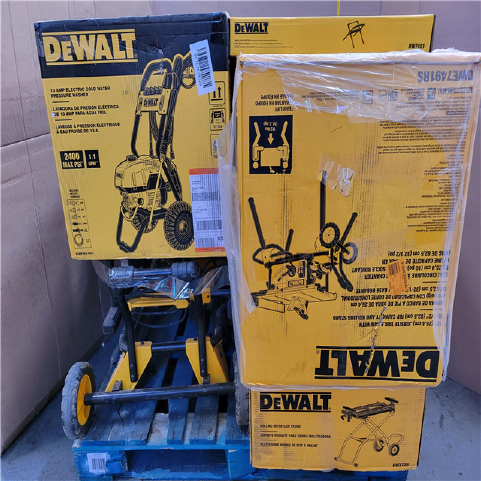 CALIFORNIA AS-IS TOOL PALLET