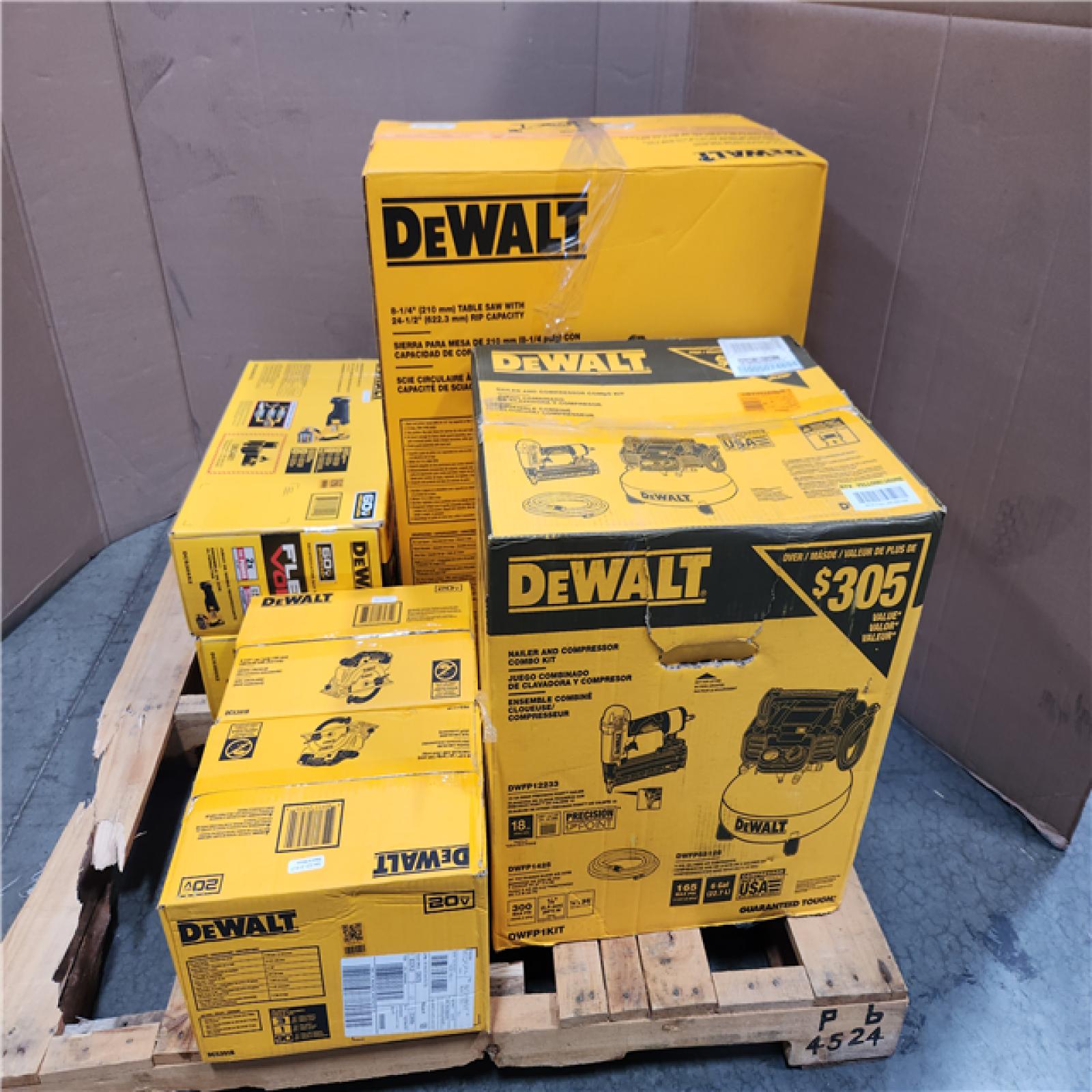 CALIFORNIA AS-IS TOOL PALLET