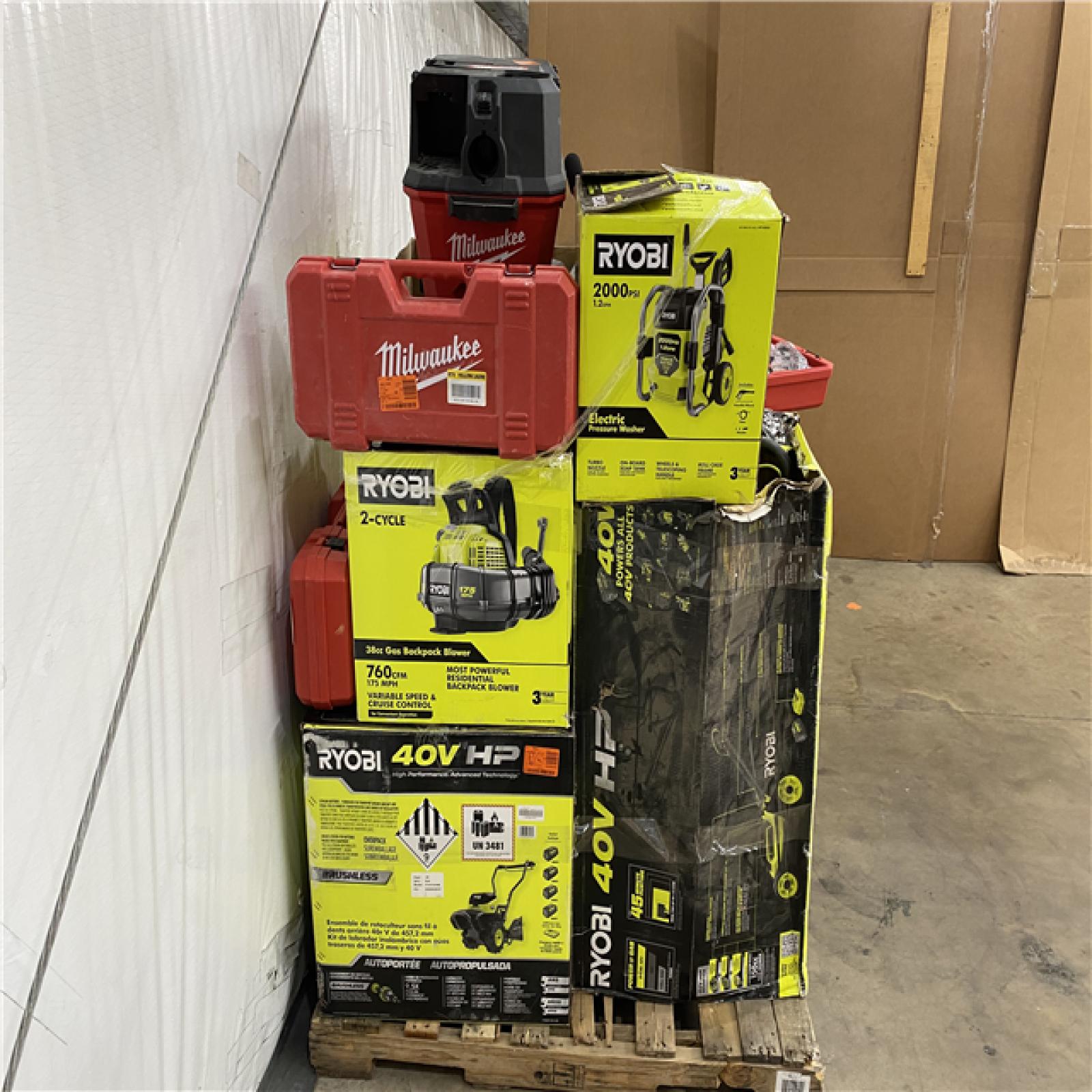 Houston Location AS IS - Tool Pallet
