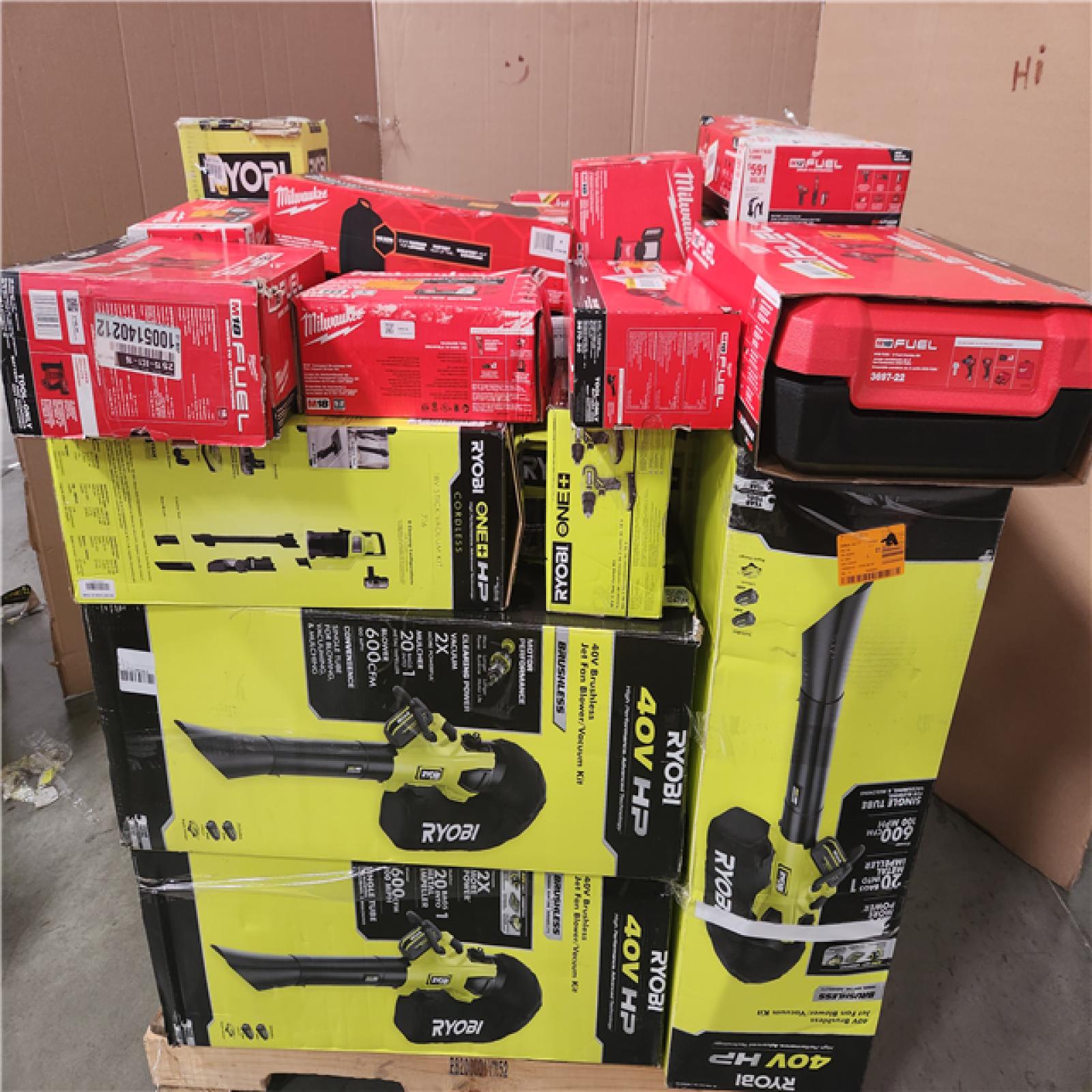 CALIFORNIA AS-IS TOOL PALLET