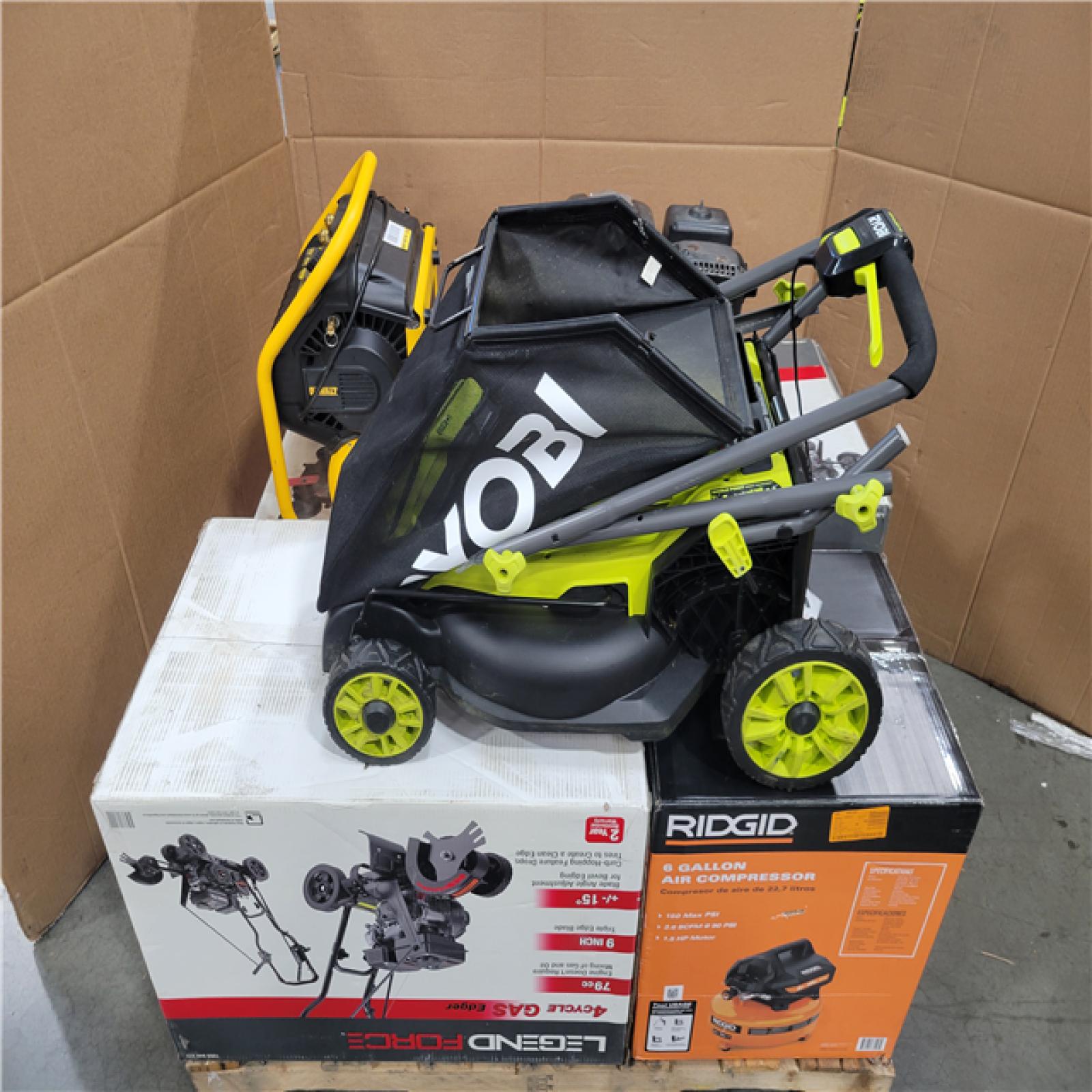 CALIFORNIA AS-IS OUTDOOR POWER EQUIPMENT