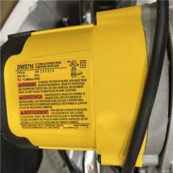 AS-IS DeWalt 15 Amp Corded 12 in. Compound Double Bevel Miter Saw
