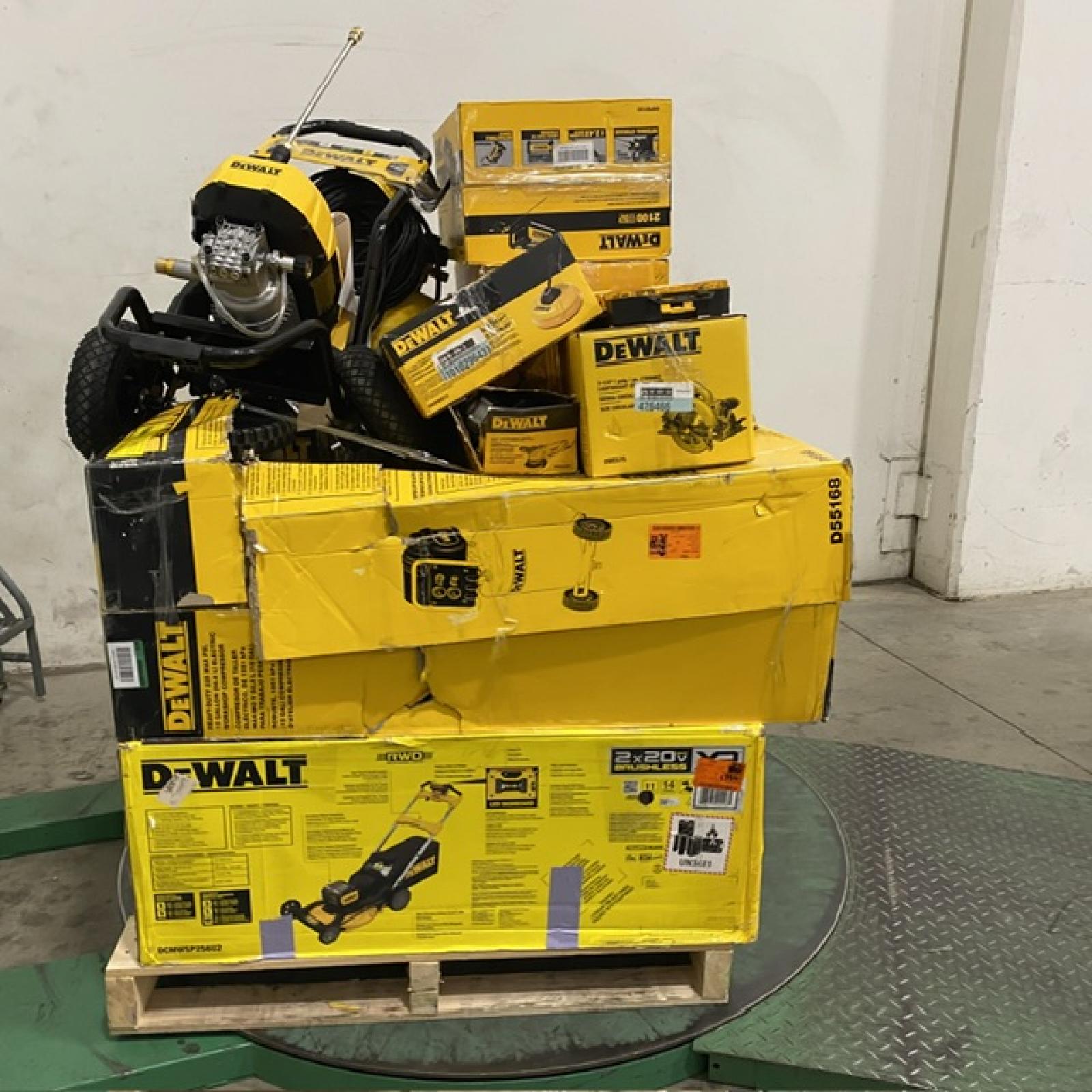 Dallas Location - As-Is DEWALT Tool Pallet