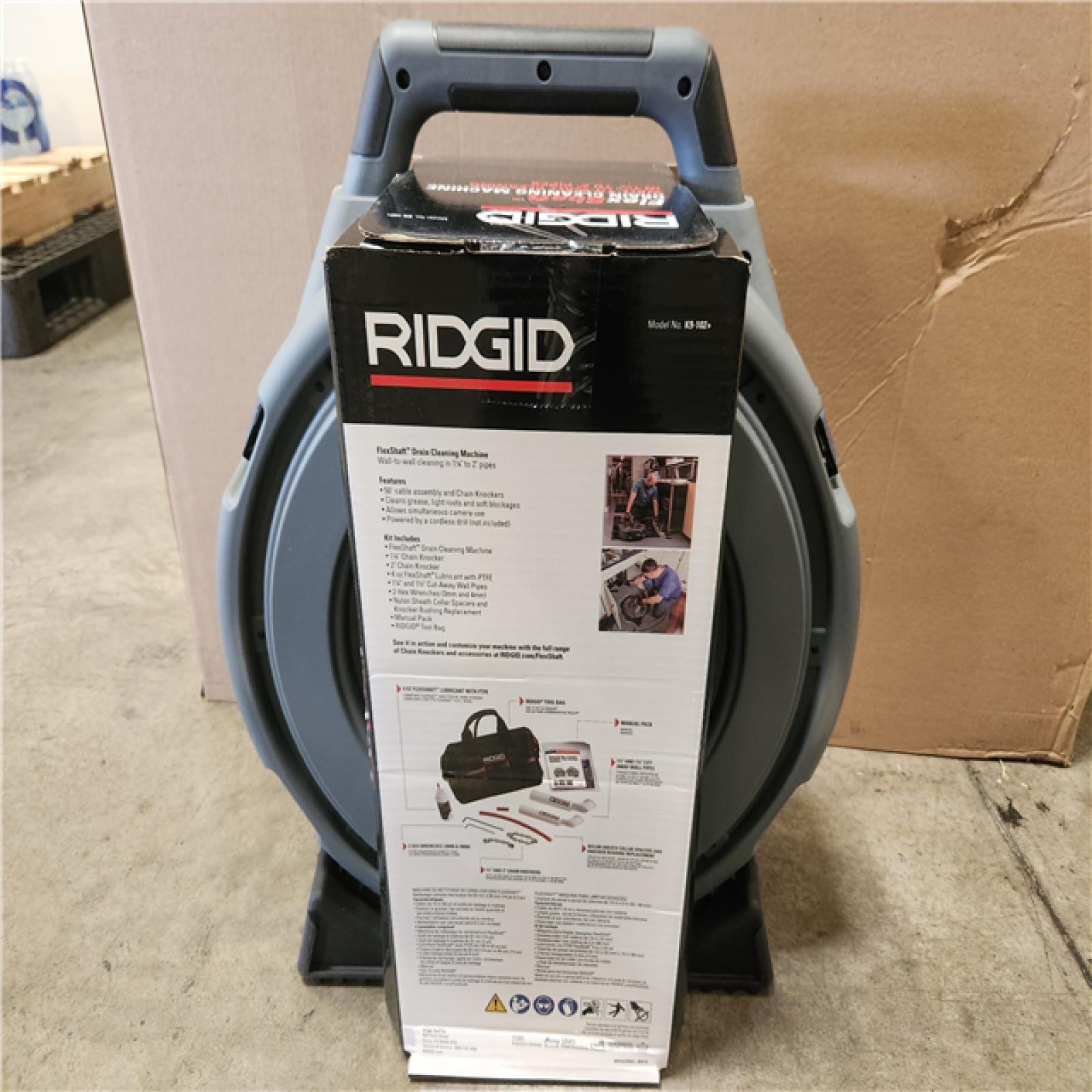 Phoenix NEW RIDGID K9-102+ FlexShaft Wall-to-Wall Professional Drain Cleaning Machine 1/4 in. x 50ft. Designed for 1 1/4 in. - 2 in. Pipes