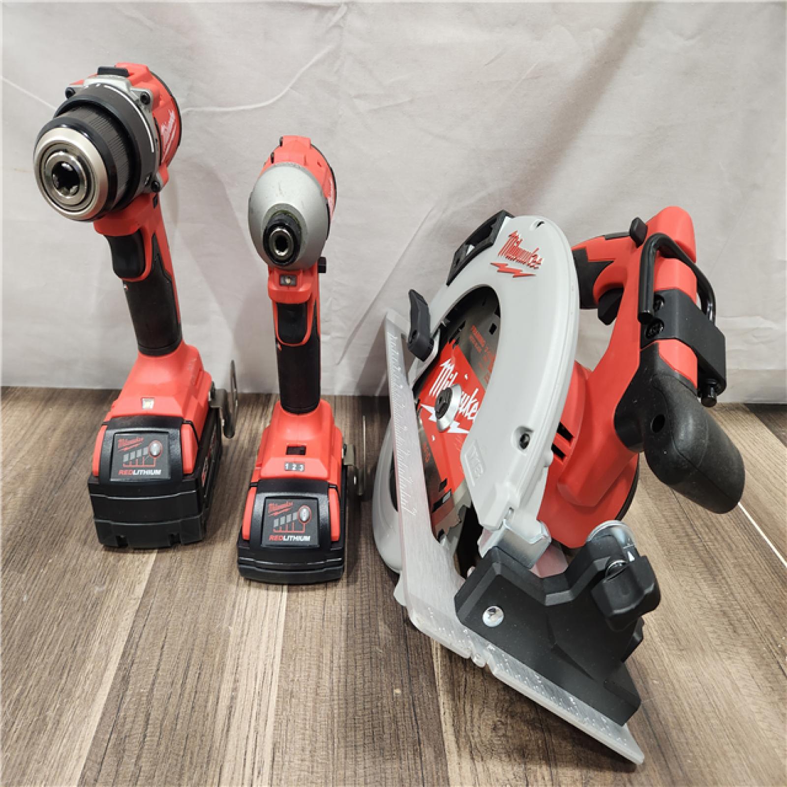 AS-IS- Milwaukee M18 4-Tool Combo Kit