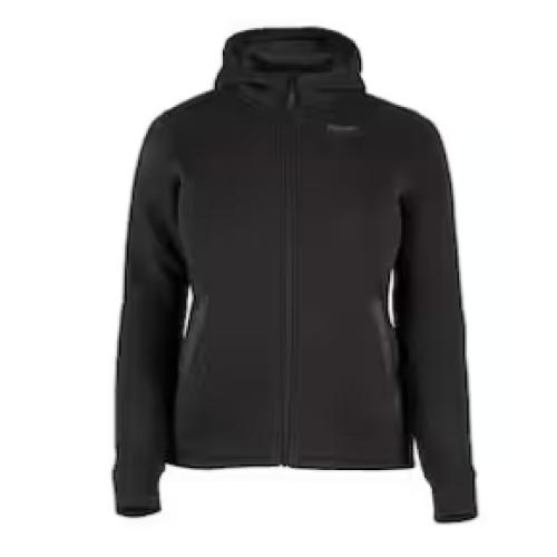 DALLAS LOCATION- NEW!- Milwaukee Women's 2X-Large M12 12V Cordless Black Heated Hooded Jacket Kit