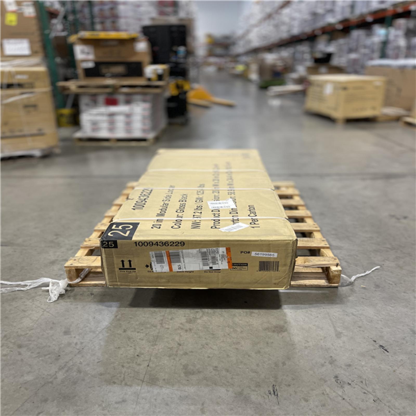 DALLAS LOCATION- NEW!- HUSKY MODULAR 3-SHELF BLACK SIDE TOOL CHEST