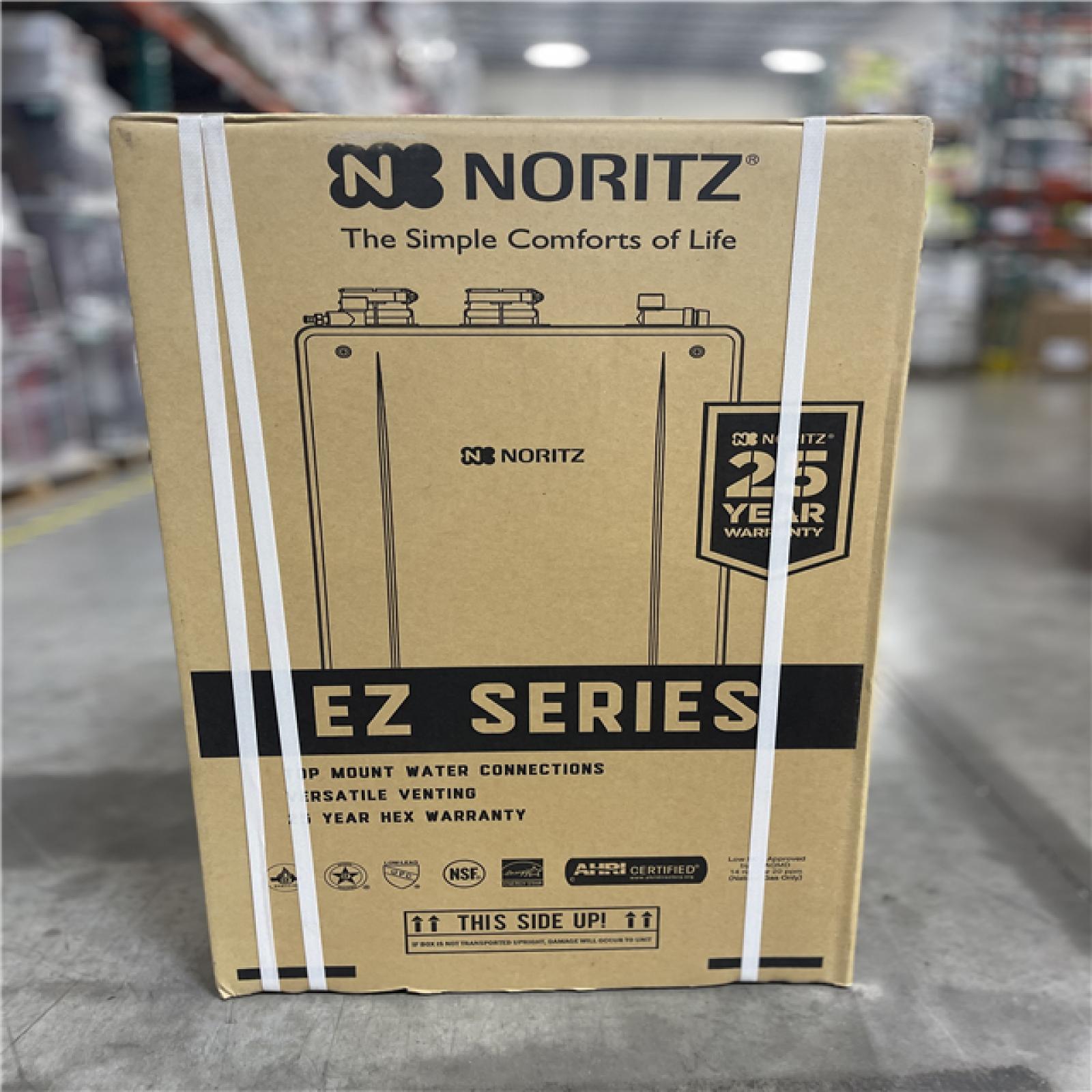 NEW! - NORITZ 180 MBH Indoor/Outdoor Condensing Natural Gas Tankless Water Heater